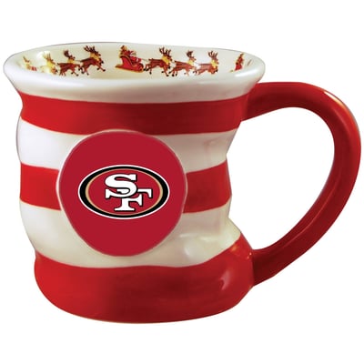 San Francisco 49ers Holiday Stocking Mug