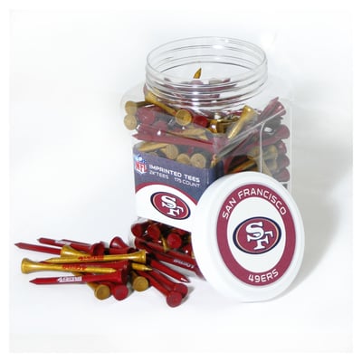 San Francisco 49ers Jar of 175 Tees