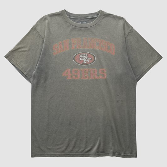 San Francisco 49ers NFL 2010s T-shirt - Heather Gray - S by Fanatics Real Vintage