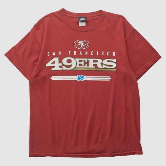 San Francisco 49ers NFL 2010s T-shirt - Red - L by Fanatics Real Vintage