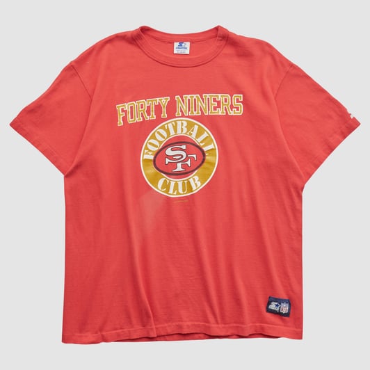 San Francisco 49ers Starter 1988 T-shirt - Red - L by Fanatics Real Vintage