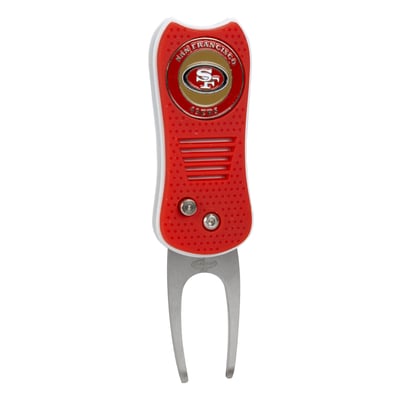 San Francisco 49ers Switchblade Divot Tool With Magnetic Ball Marker
