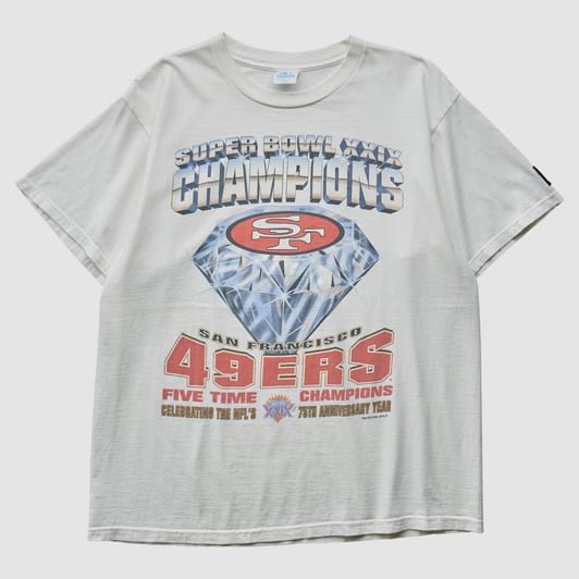 Super Bowl XXIX Starter 1994 T-shirt - White - L by Fanatics Real Vintage