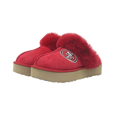 San Francisco 49ers Cuce Unisex Team Color Slipper Boots