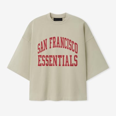 San Francisco 49ers Fear of God x NFL Unisex Merch T-Shirt - Sand