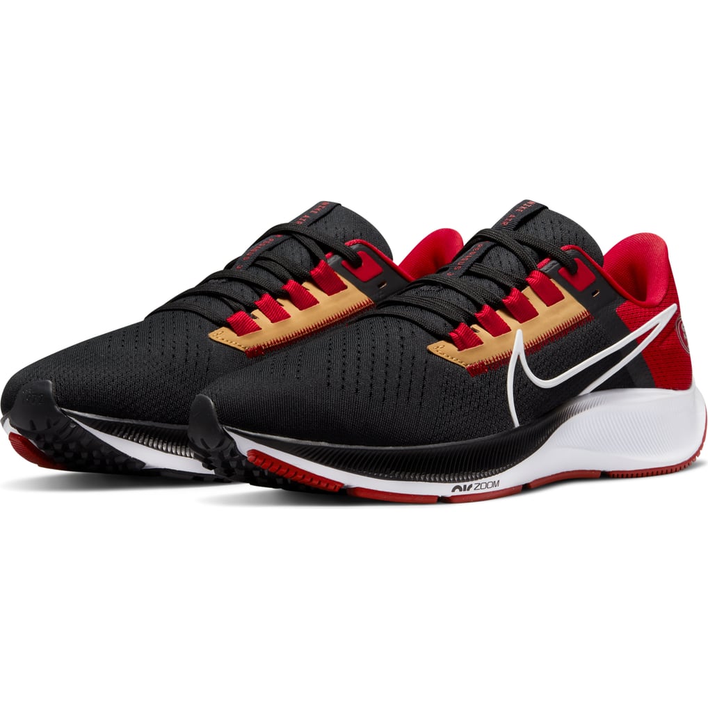 Unisex Nike Black San Francisco 49ers Zoom Pegasus 38  display picture 1