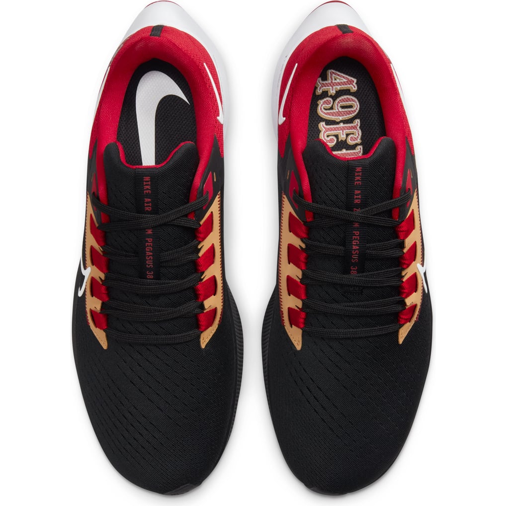 Unisex Nike Black San Francisco 49ers Zoom Pegasus 38  display picture 1