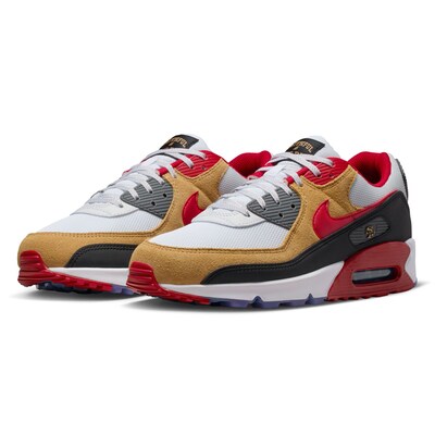 San Francisco 49ers Nike Unisex 2025 Rivalries Collection Air Max 90 Shoes - White
