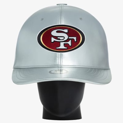 San Francisco 49ers Noggin Boss Unisex Big Hat - Silver