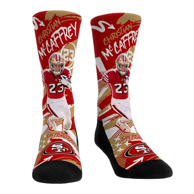 Christian McCaffrey San Francisco 49ers Rock Em Unisex Playmaker Crew Socks
