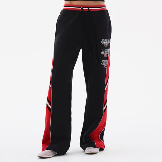 San Francisco 49ers Off Season x NFL Women's Colorblocked Fleece Pants - Black