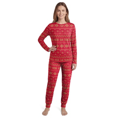 San Francisco 49ers Concepts Sport Women's Jubilee Sleep Set - Scarlet