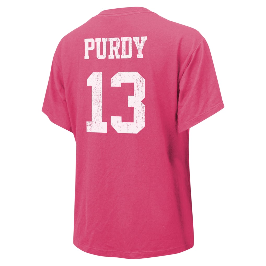Majestic Threads Brock Purdy San Francisco 49ers Women's Pink Name ...
