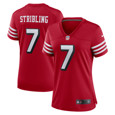 De'Zhaun Stribling San Francisco 49ers Nike Women's Alternate Game Jersey - Scarlet