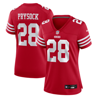 Ephesians Prysock San Francisco 49ers Nike Women's Team Game Jersey - Scarlet