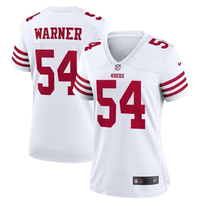 Fred Warner San Francisco 49ers Nike Women's Game Jersey - White