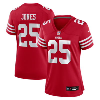 Jack Jones San Francisco 49ers Nike Women's Team Game Jersey - Scarlet