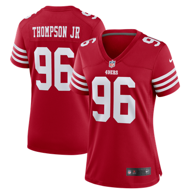 James Thompson Jr San Francisco 49ers Nike Women's Team Game Jersey - Scarlet