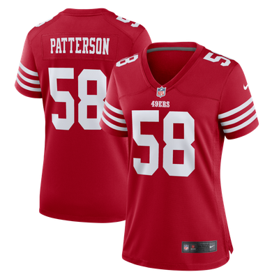 Jarrett Patterson San Francisco 49ers Nike Women's Team Game Jersey - Scarlet
