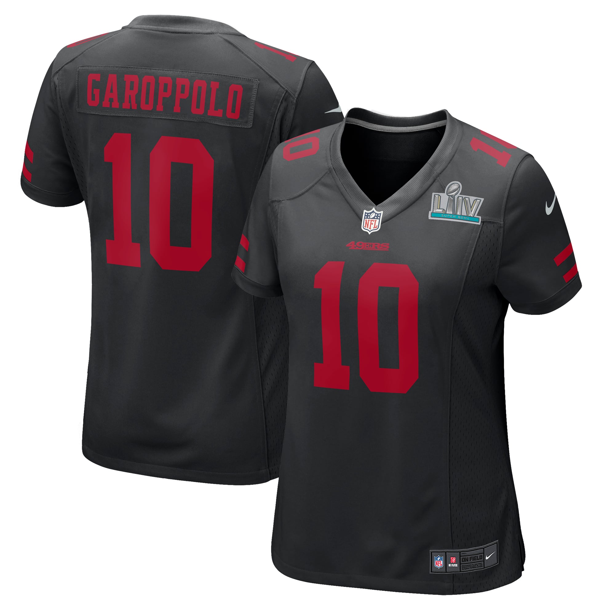 Women's Nike Jimmy Garoppolo Black San Francisco 49ers Super Bowl