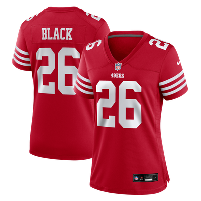 Kaelon Black San Francisco 49ers Nike Women's Team Game Jersey - Scarlet