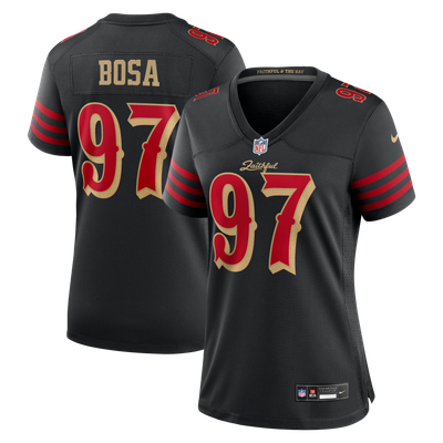 Nick Bosa San Francisco 49ers Nike Women's Rivalries Collection Game Jersey - Black