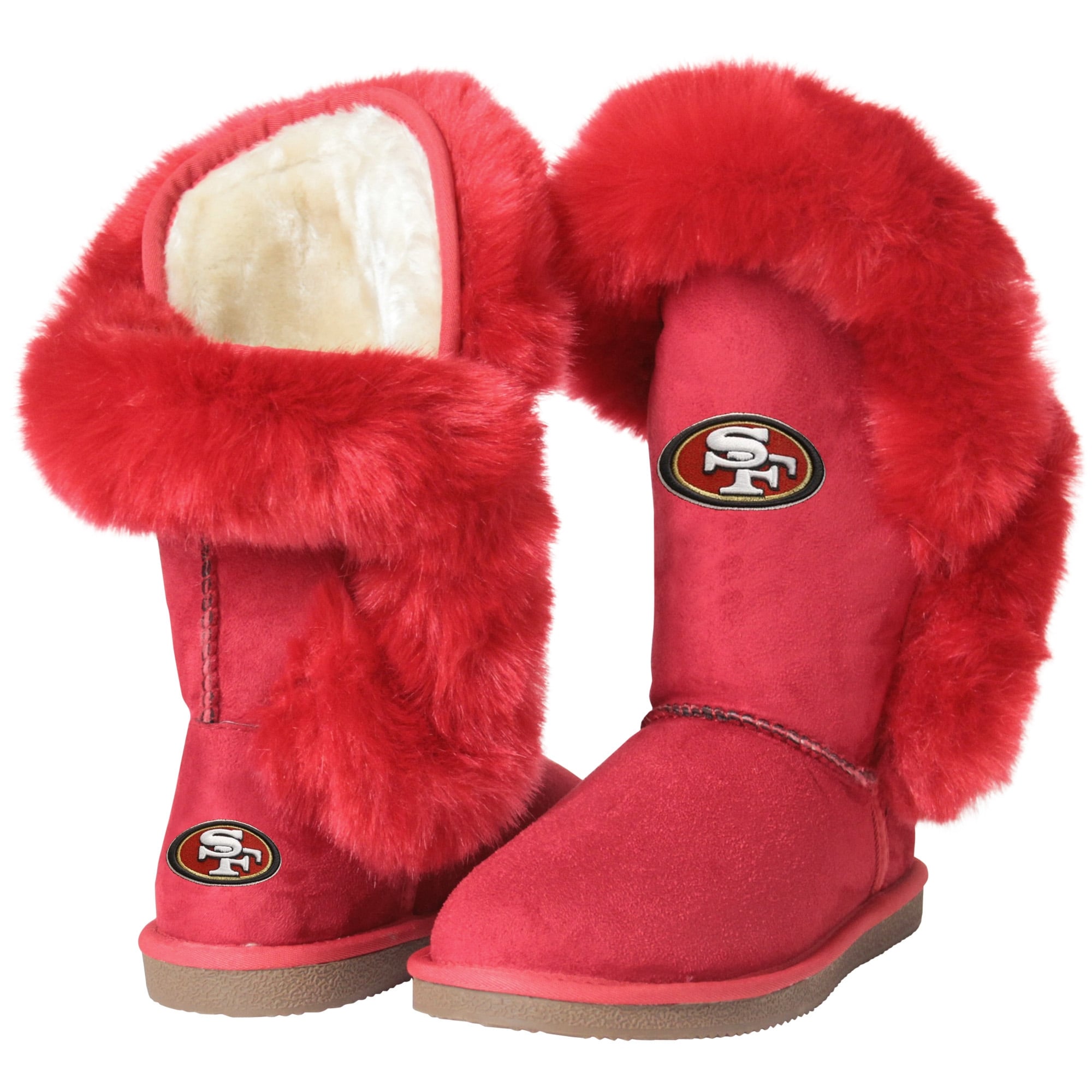 Women's San Francisco 49ers Cuce Scarlet Champions Boots