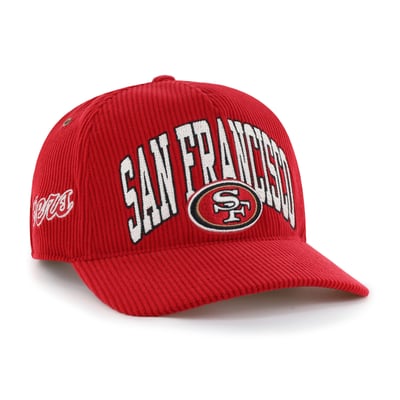 San Francisco 49ers Stoney Clover Lane x '47 Women's Big Arch Hitch Adjustable Hat - Scarlet