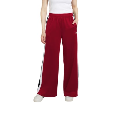 San Francisco 49ers WEAR by Erin Andrews Women's Stripe Track Pants - Scarlet