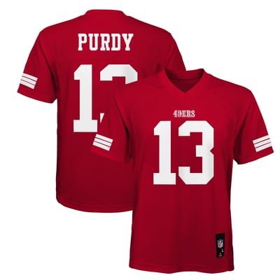 Brock Purdy San Francisco 49ers Youth Replica Jersey - Scarlet