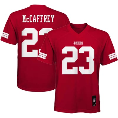 Christian McCaffrey San Francisco 49ers Youth Replica Jersey - Scarlet
