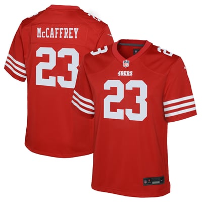 Christian McCaffrey San Francisco 49ers Nike Youth Game Jersey - Scarlet