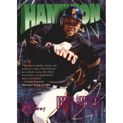 1997 Circa Rave #249 Darryl Hamilton