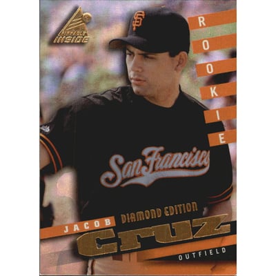 1998 Pinnacle Inside Diamond Edition #118 Jacob Cruz