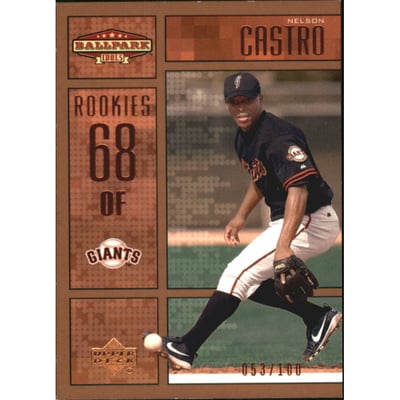 2002 Upper Deck Ballpark Idols Bronze #221 Nelson Castro ROO