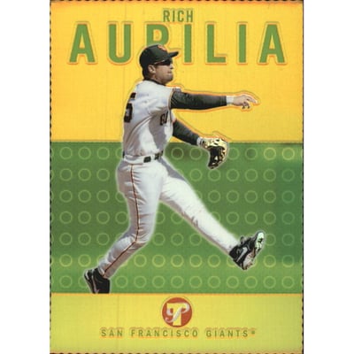 2003 Topps Pristine Gold Refractors #63 Rich Aurilia