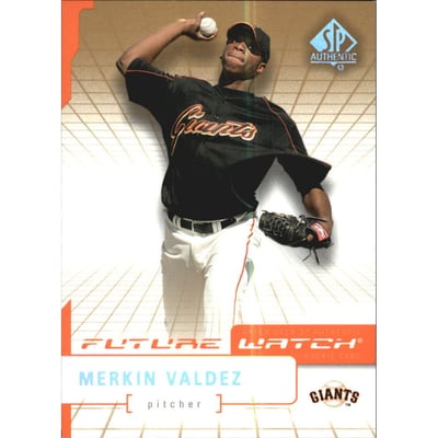 2004 SP Authentic 199/99 #99 Merkin Valdez FW