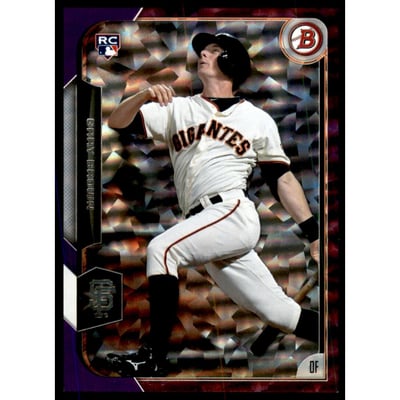 2015 Bowman Purple Ice #142 Gary Brown