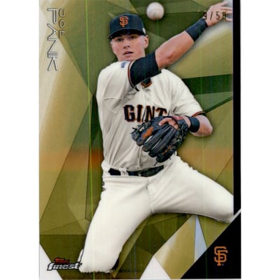 2015 Finest Gold Refractors #97 Joe Panik