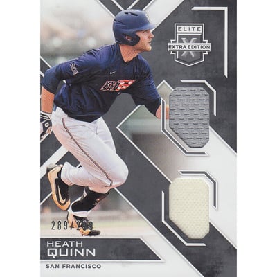 2016 Elite Extra Edition Dual Materials #19 Heath Quinn