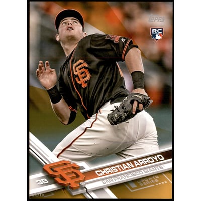 2017 Topps Update 5x7 Gold #US25 Christian Arroyo