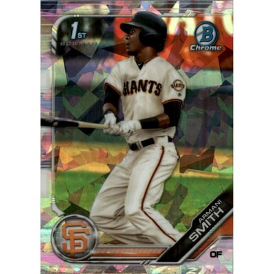 2019 Bowman Chrome Draft Sapphire #BDC157 Armani Smith