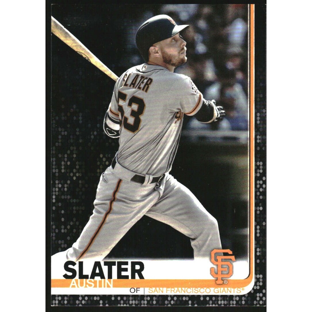 2019 Topps Black #594 Austin Slater