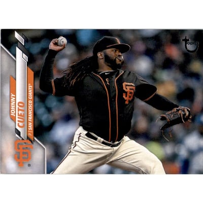 2020 Topps Vintage Stock #185 Johnny Cueto