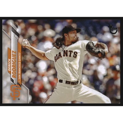 2020 Topps Vintage Stock #393 Dereck Rodriguez