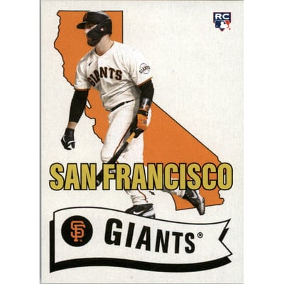 2021 Topps 582 Montgomery Club Lost Design Set 2 #7 Joey Bart