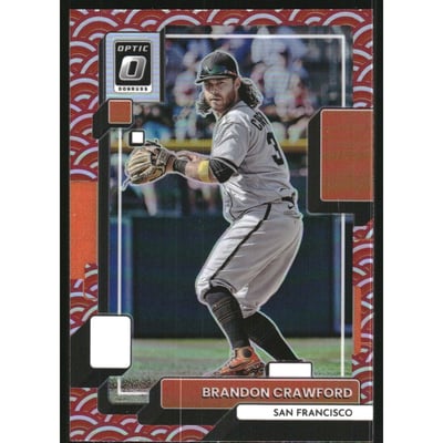 2022 Donruss Optic Photon #168 Brandon Crawford