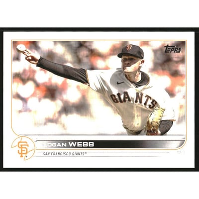 2022 Topps Update Advanced Stats #US9 Logan Webb