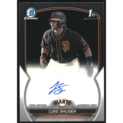 2023 Bowman Chrome Draft Autographs #CDALS Luke Shliger