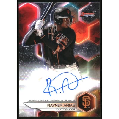 2023 Bowman's Best Best of '23 Autographs #B23RA Rayner Arias